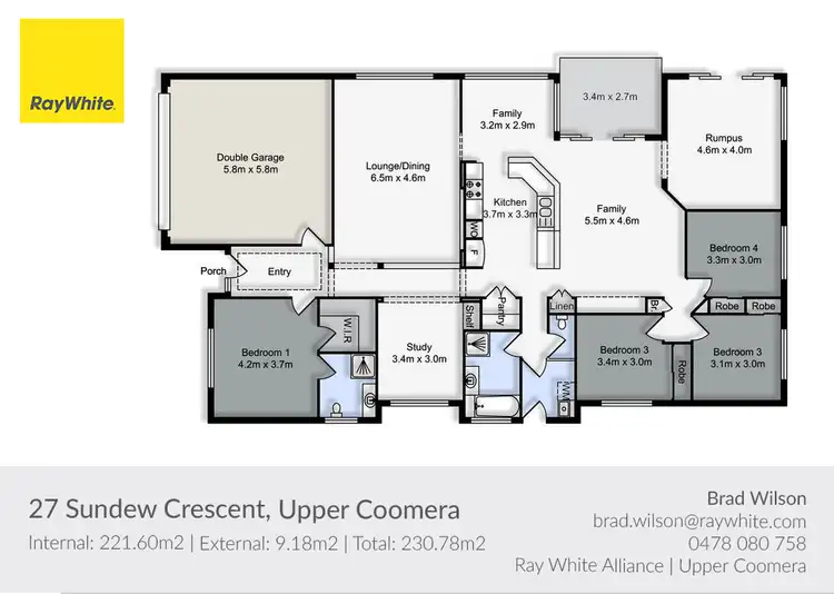 Floorplan of Homely house listing, 27 Sundew Crescent, Upper Coomera QLD 4209