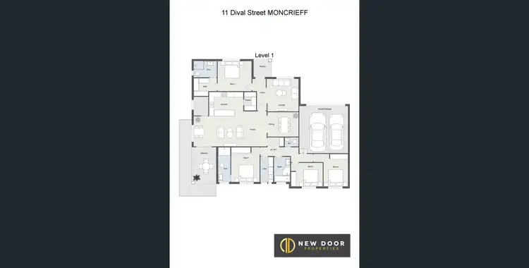 Floorplan of Homely house listing, 11 Dival Street, Moncrieff ACT 2914