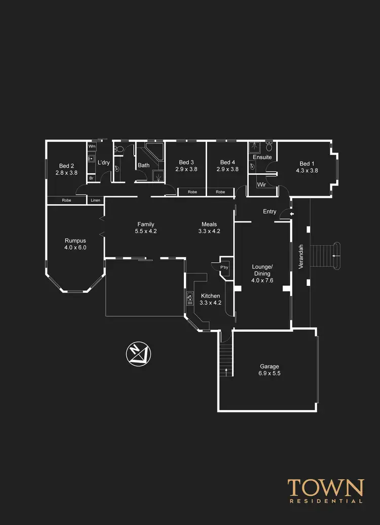 Floorplan of Homely house listing, 154 Temperley Street, Nicholls ACT 2913