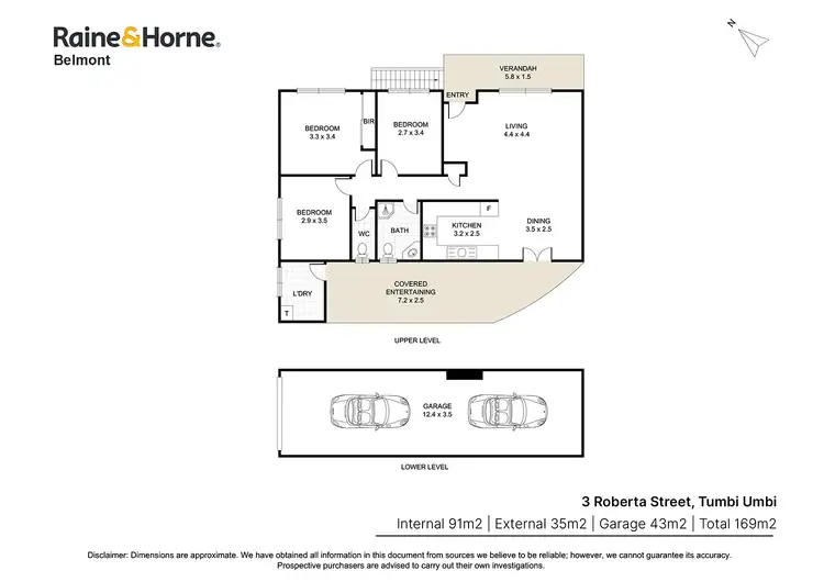 Floorplan of Homely house listing, 3 Roberta Street, Tumbi Umbi NSW 2261