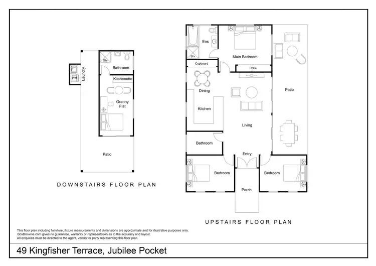 Floorplan of Homely house listing, 49 Kingfisher Terrace, Jubilee Pocket QLD 4802