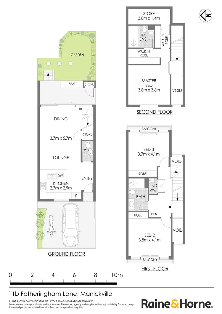 Floorplan of Homely house listing, 11B Fotheringham Lane, Marrickville NSW 2204