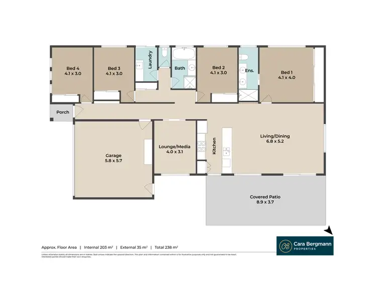 Floorplan of Homely house listing, 7 Sunset Court, Murrumba Downs QLD 4503