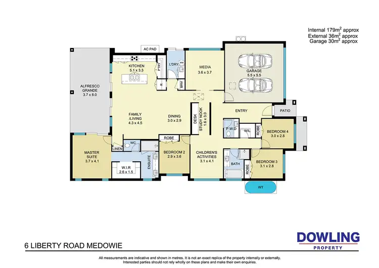 Floorplan of Homely house listing, 6 Liberty Road, Medowie NSW 2318
