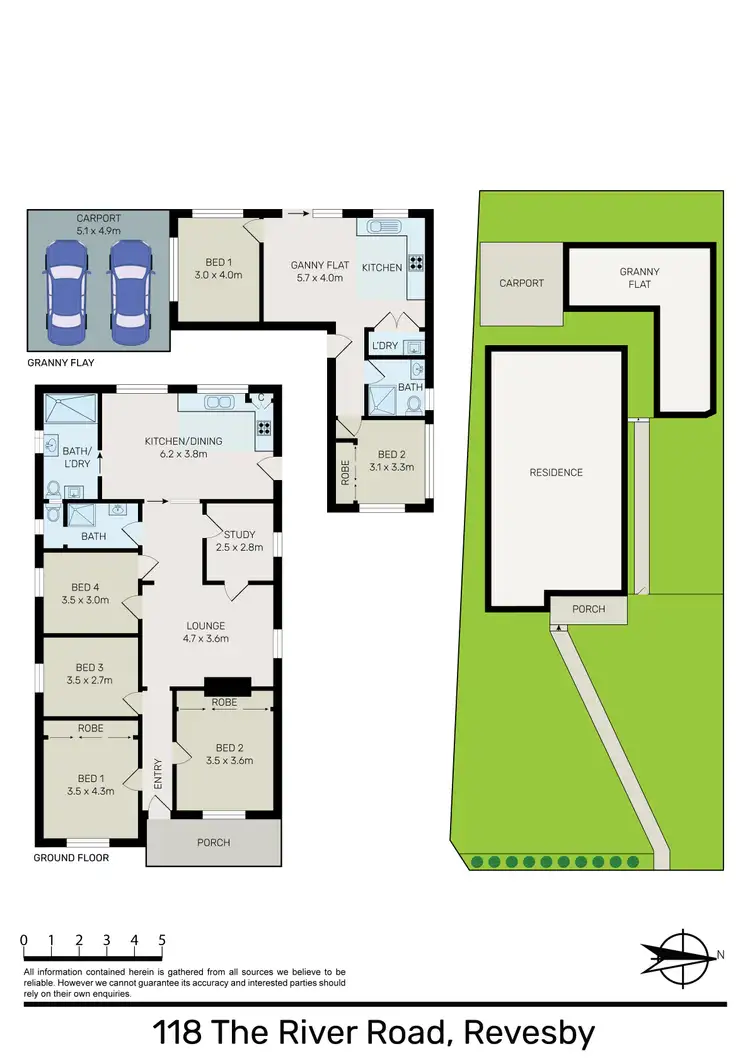 Floorplan of Homely house listing, 118 The River Road, Revesby NSW 2212