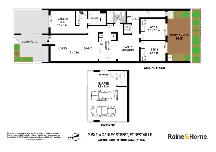 Floorplan of Homely apartment listing, G15/2-4 Darley Street, Forestville NSW 2087