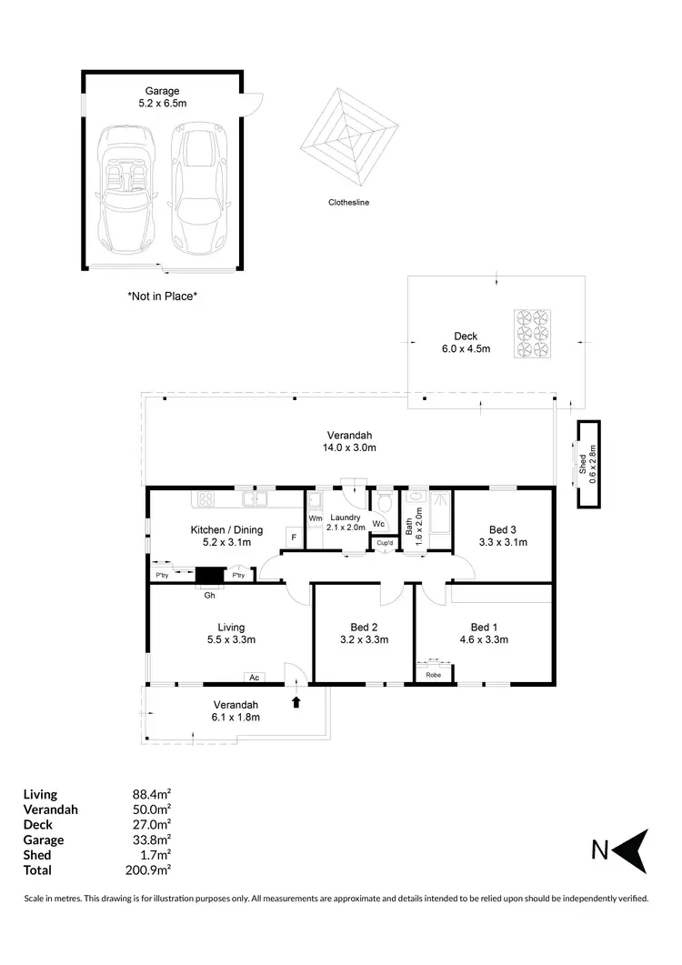 Floorplan of Homely house listing, 417 Prospect Road, Blair Athol SA 5084