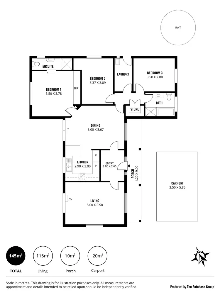 Floorplan of Homely house listing, 2/5a Marchant Road, Strathalbyn SA 5255