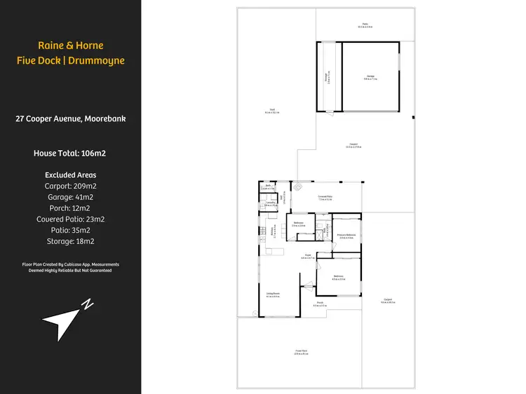 Floorplan of Homely house listing, 27 Cooper Avenue, Moorebank NSW 2170