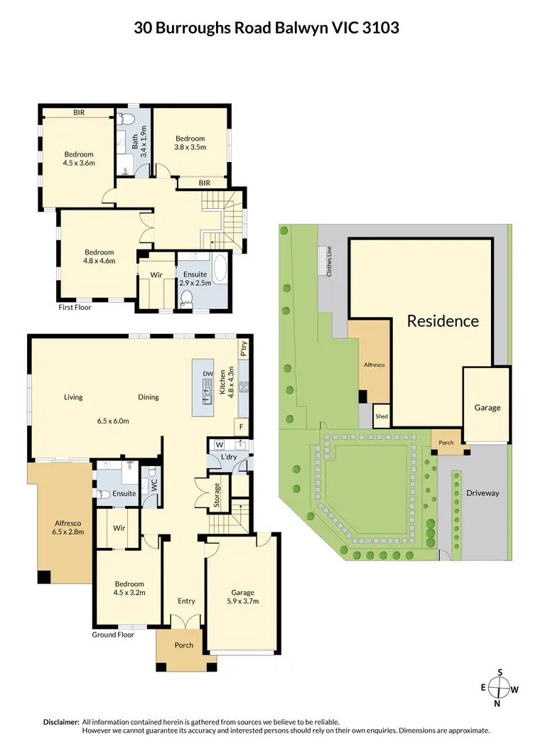 Floorplan of Homely house listing, 30 Burroughs Road, Balwyn VIC 3103