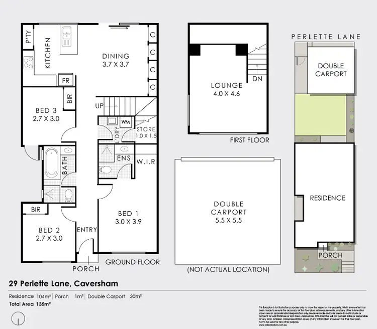 Floorplan of Homely house listing, 29 Perlette Lane, Caversham WA 6055