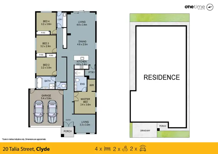 Floorplan of Homely house listing, 20 Talia Street, Clyde VIC 3978