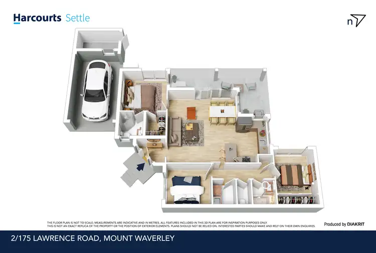 Floorplan of Homely unit listing, 2/175 Lawrence Road, Mount Waverley VIC 3149