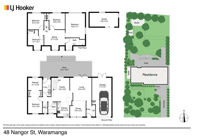 Floorplan of Homely house listing, 48 Nangor Street, Waramanga ACT 2611