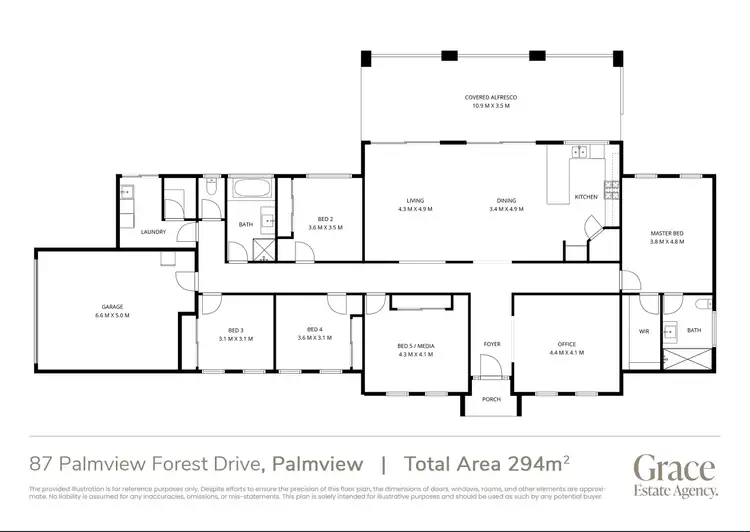 Floorplan of Homely house listing, 87 Palmview Forest Drive, Palmview QLD 4553