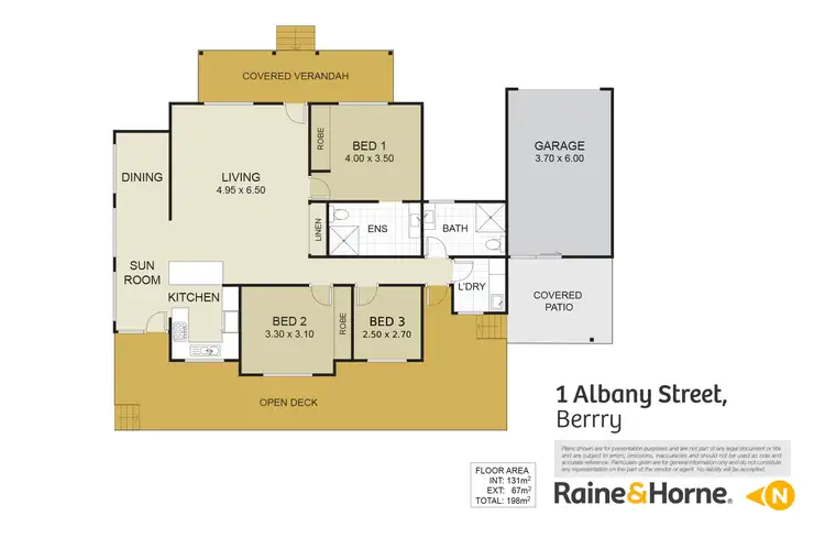 Floorplan of Homely house listing, 1 Albany Street, Berry NSW 2535