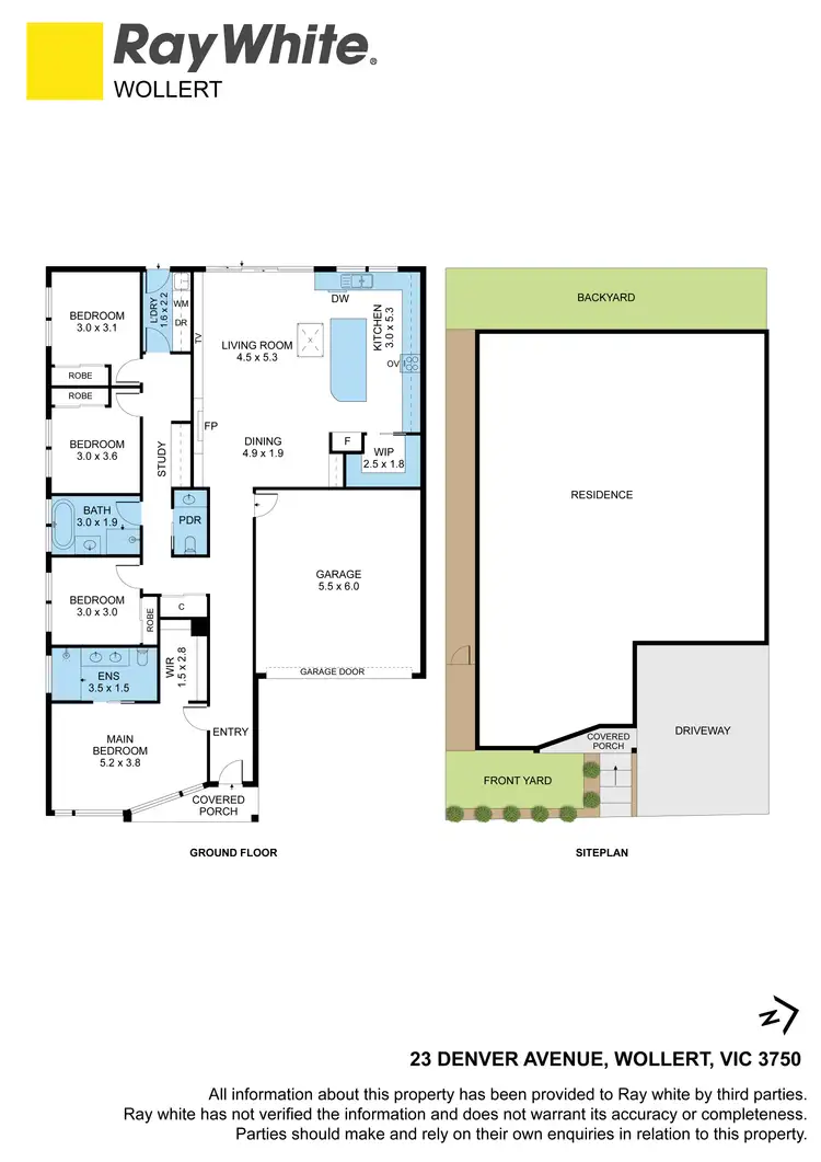 Floorplan of Homely house listing, 23 Denver Avenue, Wollert VIC 3750