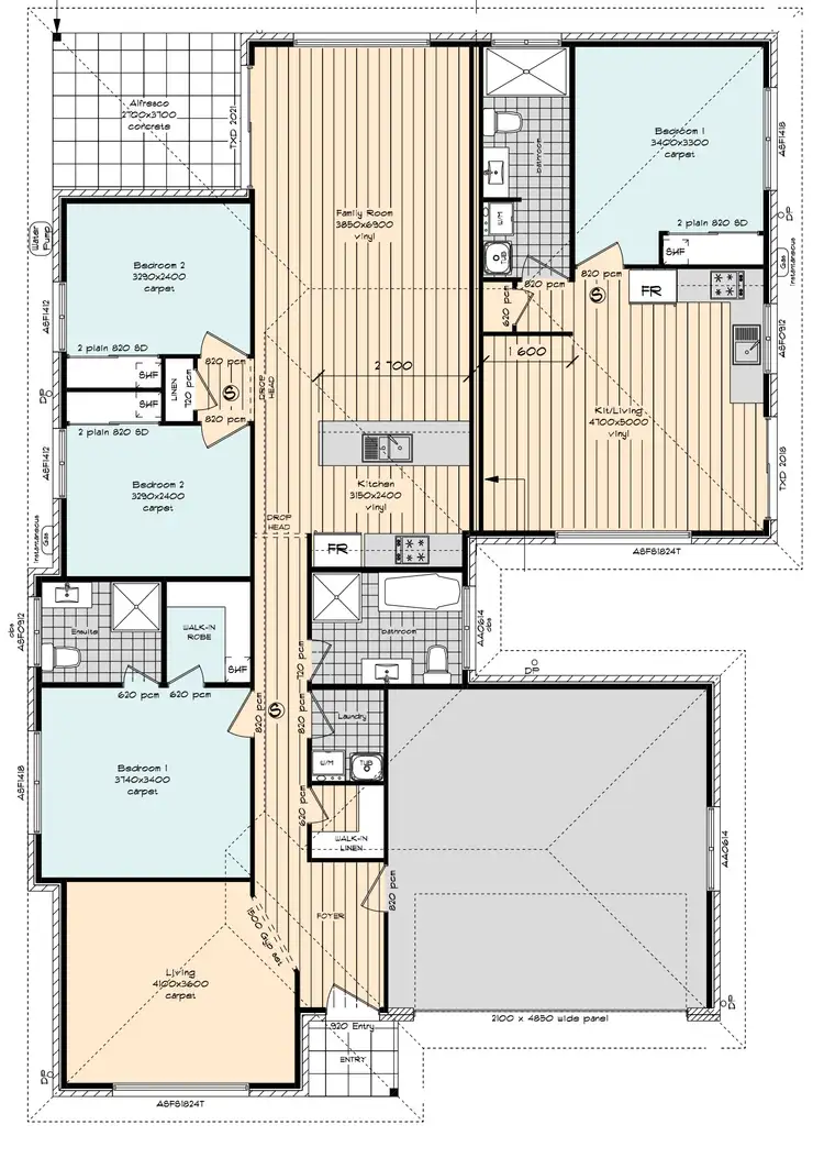 Floorplan of Homely house listing, 11 Lesmurdie Parade, Dubbo NSW 2830