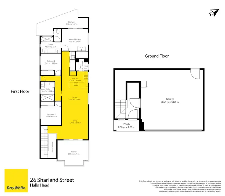 Floorplan of Homely house listing, 26 Sharland Street, Halls Head WA 6210