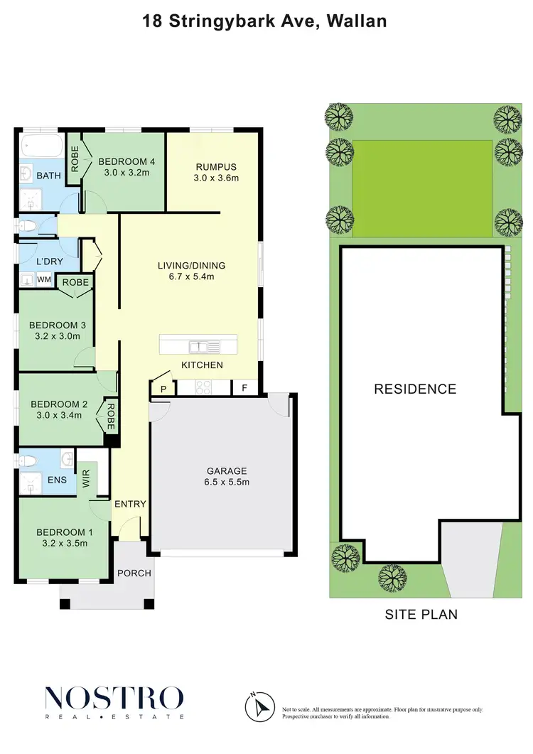 Floorplan of Homely house listing, 18 Stringybark Avenue, Wallan VIC 3756