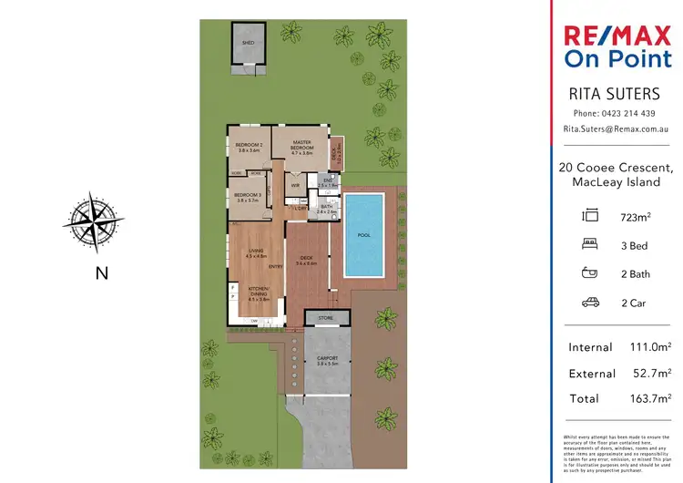Floorplan of Homely house listing, 20 Cooee Crescent, Macleay Island QLD 4184