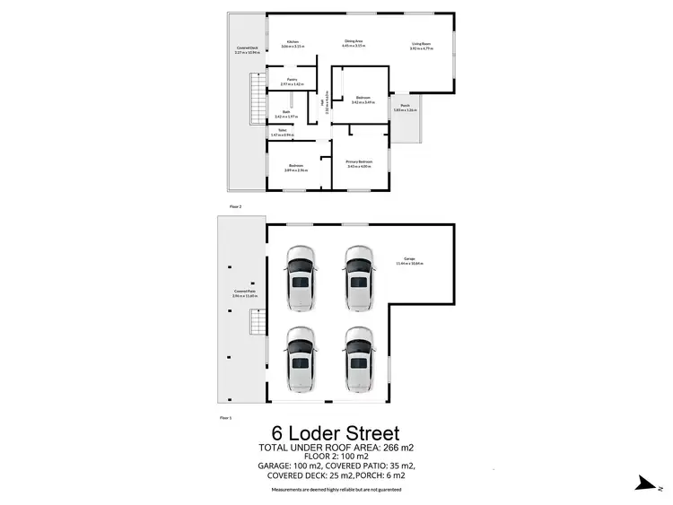 Floorplan of Homely house listing, 6 Loder Street, Southside QLD 4570