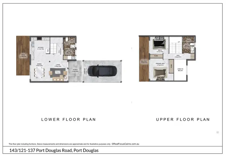 Floorplan of Homely apartment listing, 143/121-137 Port Douglas Road, Port Douglas QLD 4877