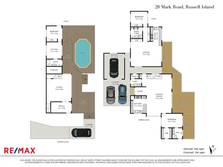 Floorplan of Homely house listing, 28 Mark Road, Russell Island QLD 4184