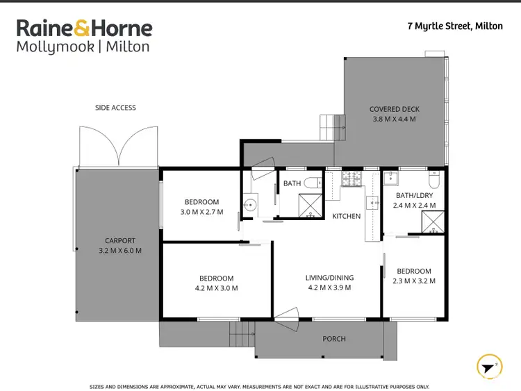 Floorplan of Homely house listing, 7 Myrtle Street, Milton NSW 2538