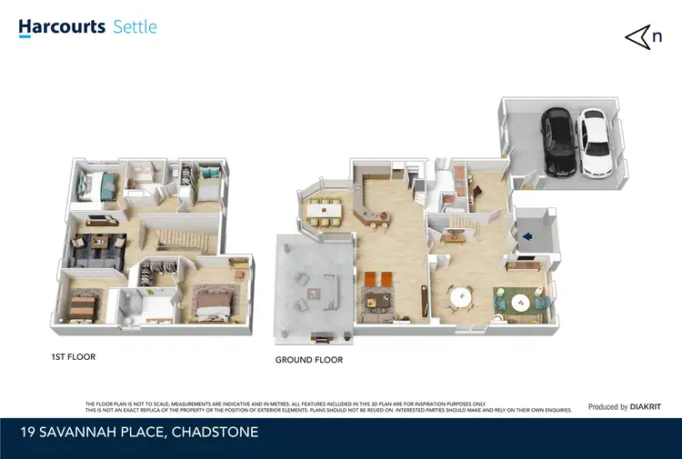 Floorplan of Homely house listing, 19 Savannah Place, Chadstone VIC 3148