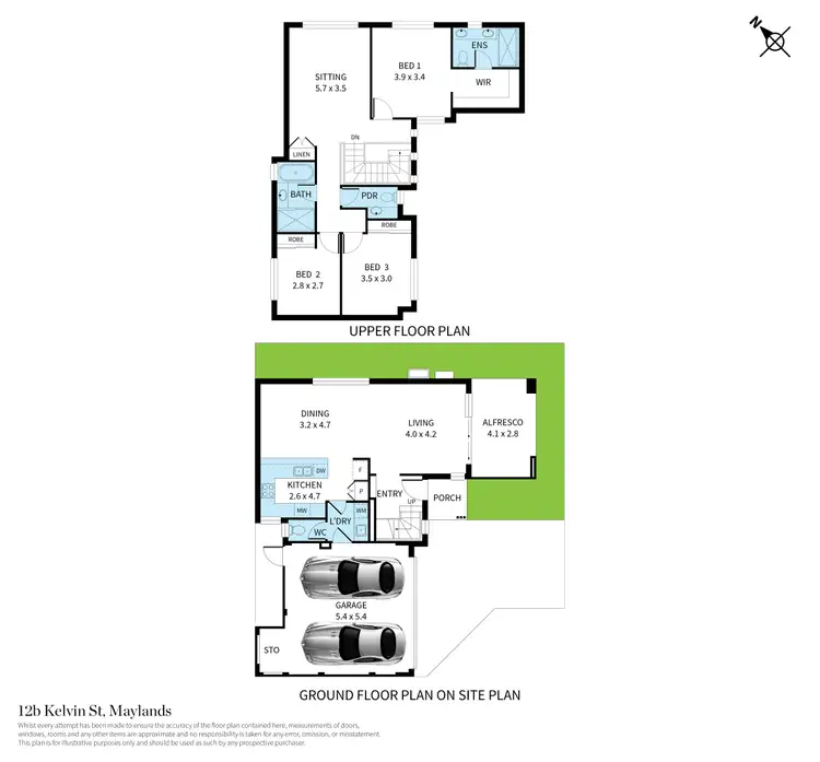 Floorplan of Homely house listing, 12B Kelvin Street, Maylands WA 6051