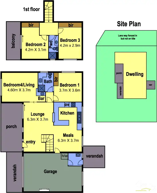 Floorplan of Homely house listing, 2 Invermay Street, Reservoir VIC 3073