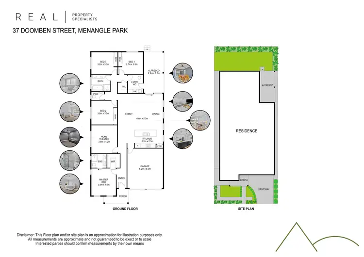 Floorplan of Homely house listing, 37 Doomben Street, Menangle Park NSW 2563