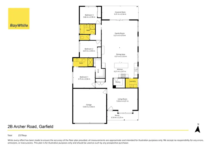 Floorplan of Homely house listing, 2B Archer Road, Garfield VIC 3814