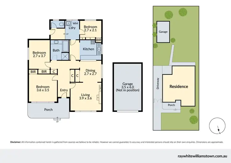 Floorplan of Homely house listing, 141 The Avenue, Spotswood VIC 3015