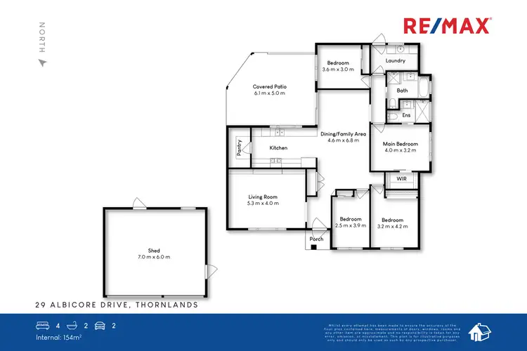 Floorplan of Homely house listing, 29 Albicore Drive, Thornlands QLD 4164