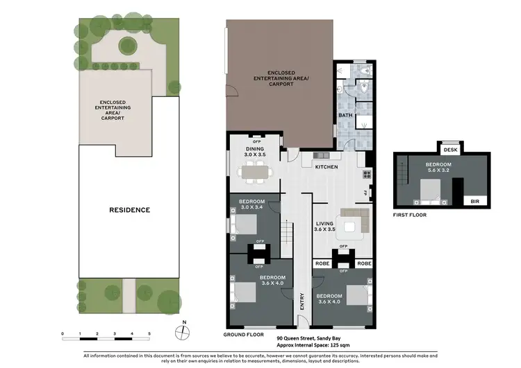 Floorplan of Homely house listing, 90 Queen Street, Sandy Bay TAS 7005