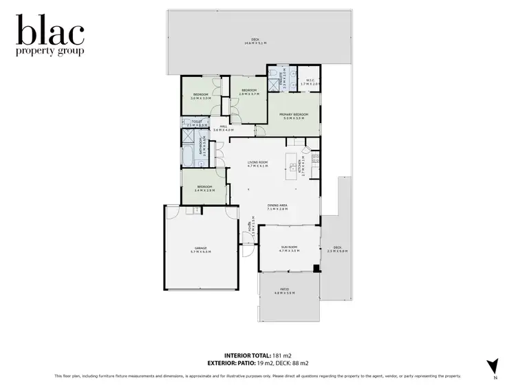 Floorplan of Homely house listing, 17 Lilly Crescent, Kallangur QLD 4503