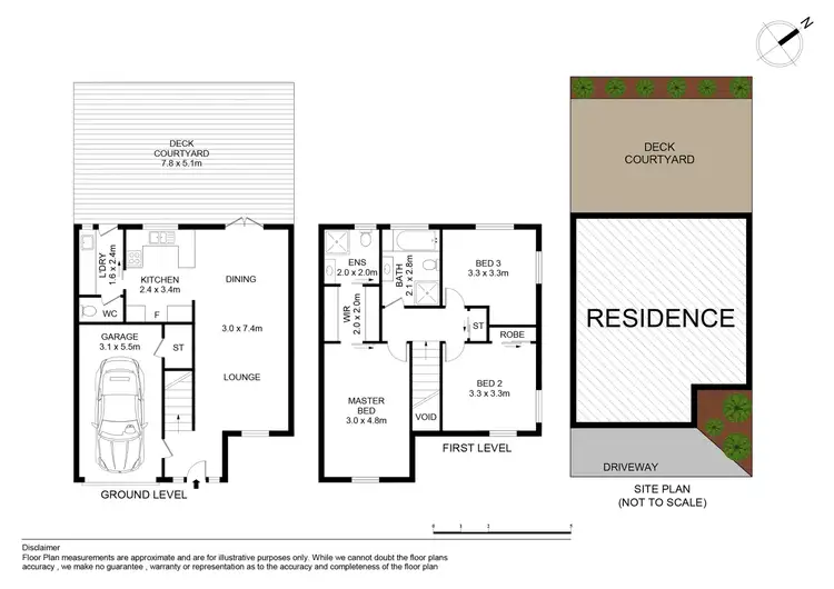 Floorplan of Homely townhouse listing, Address available on request