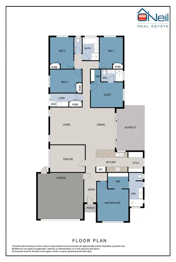 Floorplan of Homely house listing, 31 Haulback Boulevard, Whitby WA 6123