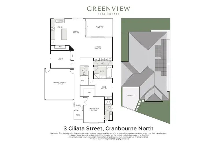 Floorplan of Homely house listing, 3 Ciliata Street, Cranbourne North VIC 3977