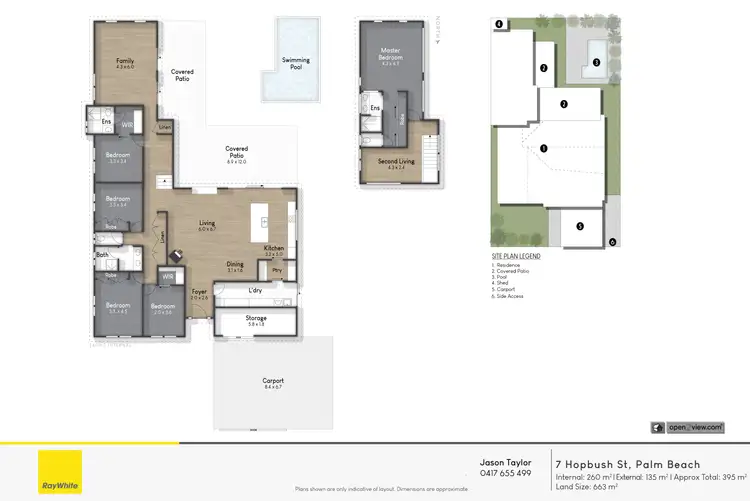 Floorplan of Homely house listing, 7 Hopbush Street, Palm Beach QLD 4221