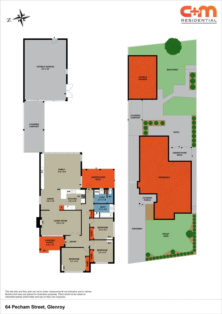 Floorplan of Homely house listing, 64 Pecham Street, Glenroy VIC 3046
