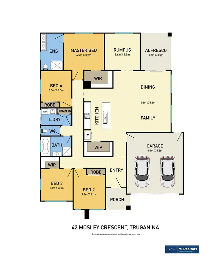 Floorplan of Homely house listing, 42 Mosley Crescent, Truganina VIC 3029