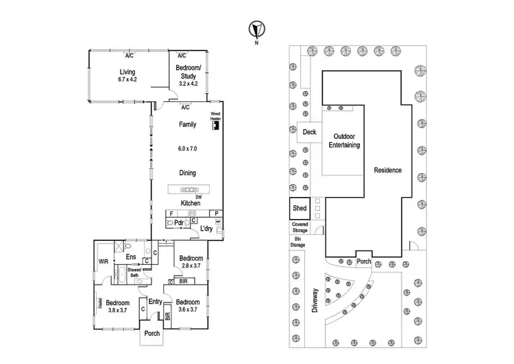 Floorplan of Homely house listing, 11 Malacca Street, Heidelberg West VIC 3081
