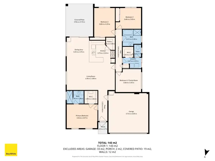 Floorplan of Homely house listing, 17 Maggie Way, Geographe WA 6280