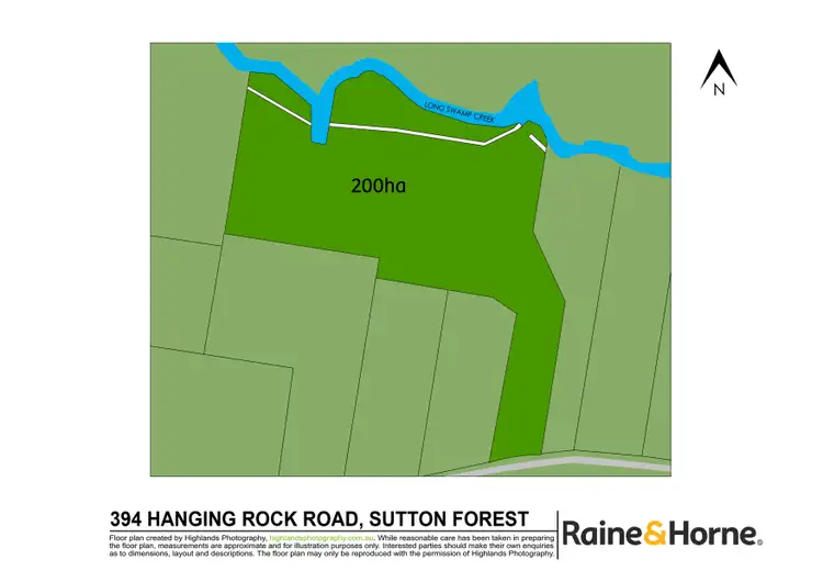 Floorplan of Homely rural property listing, 394 Hanging Rock Road, Sutton Forest NSW 2577