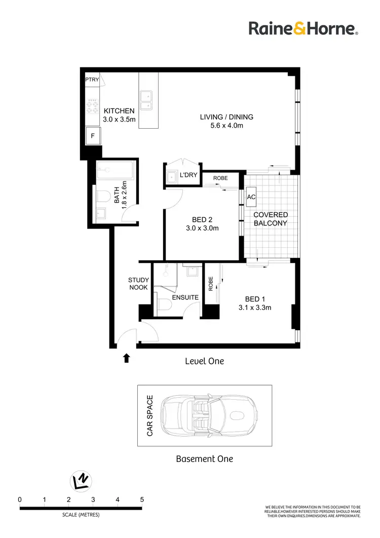 Floorplan of Homely unit listing, 113/99a Bonar Street, Wolli Creek NSW 2205
