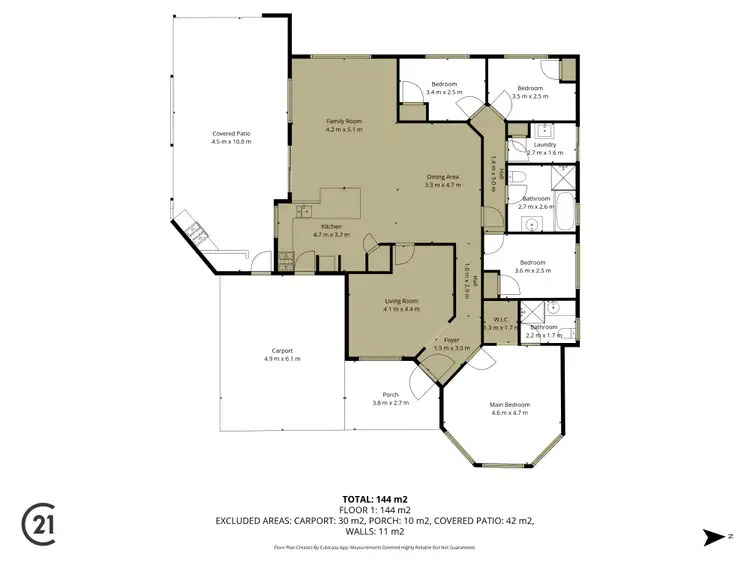 Floorplan of Homely house listing, 6 Pyrford Ramble, Erskine WA 6210