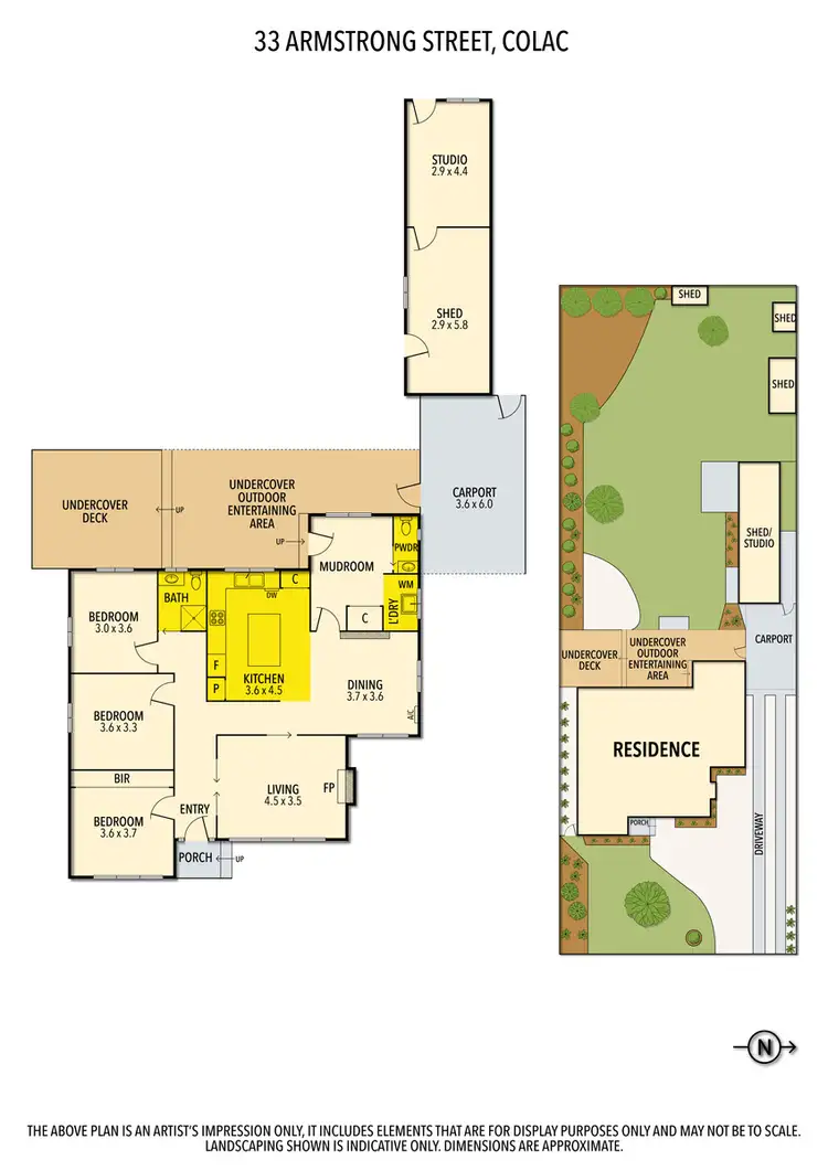 Floorplan of Homely house listing, 33 Armstrong Street, Colac VIC 3250